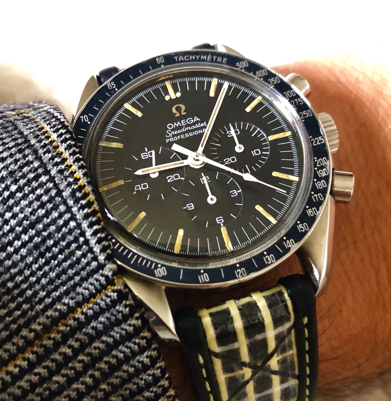 bracelet toile voile kevlar speedmaster